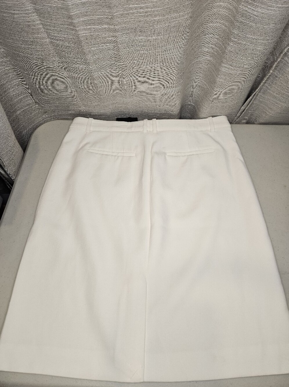NWT J. Crew Trouser pencil skirt in four-season stretch Ivory Size 8 - Picture 14 of 16